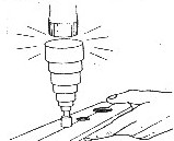 Uso do alargador de tubo